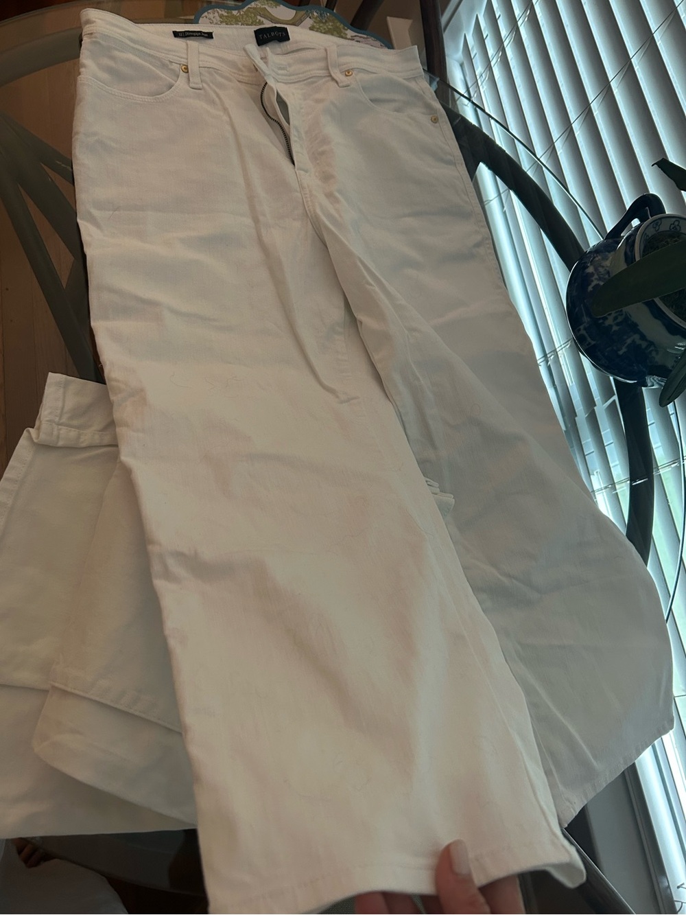 Talbots stovepipe White Women's Jeans
